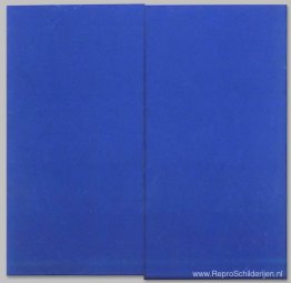 Twee blauwe pakken Twee blauwe pakken