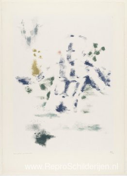 Blauwe zwemmer Blauwe zwemmer