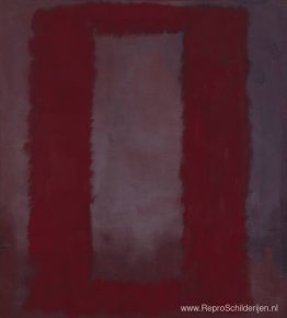 Rood op kastanjebruin Rood op kastanjebruin