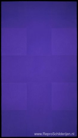 Abstract schilderij: blauw Abstract schilderij: blauw