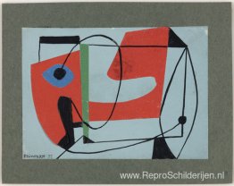 Studie voor een schilderij Studie voor een schilderij
