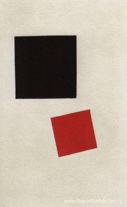 Zwart Vierkant en Rood Vierkant Zwart Vierkant en Rood Vierkant