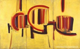 Geel drieluik Geel drieluik