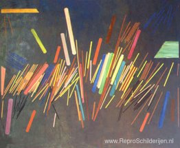 Groene lijnschildering Groene lijnschildering