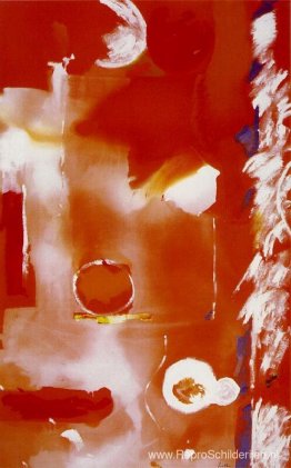 De maan zien op een warme zomerdag De maan zien op een warme zomerdag