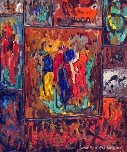 Glas-in-lood raam Glas-in-lood raam