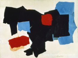 Blauw, rood, zwart en wit Blauw, rood, zwart en wit