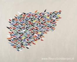 Kleurvormen op grijs Kleurvormen op grijs