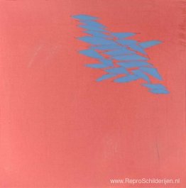 Zonder titel (blauw, rood) Zonder titel (blauw, rood)