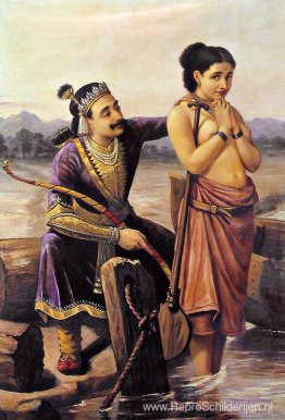 Santhanu en Matsyagandhi Santhanu en Matsyagandhi
