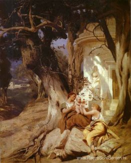 Bij een tempel (idylle) Bij een tempel (idylle)