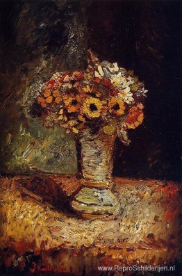 Bloemen in een vaas Bloemen in een vaas