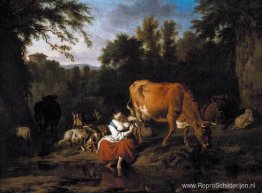 Een klassiek landschap Een klassiek landschap