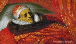 Maurits (1567-1625), Prins van Oranje, opgebaard Maurits (1567-1625), Prins van Oranje, opgebaard