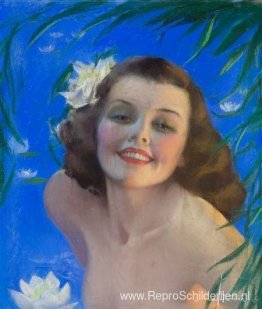 Portret van een vrouw Portret van een vrouw