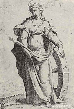 St. Catherine, uit de aflevering "Heilige Vrouwen" St. Catherine, uit de aflevering "Heilige Vrouwen"