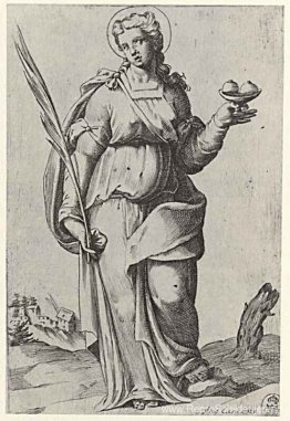 St. Agatha, uit de aflevering "Heilige Vrouwen" St. Agatha, uit de aflevering "Heilige Vrouwen"
