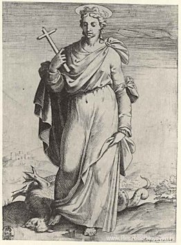 St. Margaret, uit de aflevering "Heilige Vrouwen" St. Margaret, uit de aflevering "Heilige Vrouwen"