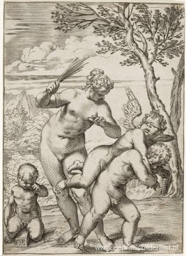 Venus straft profane liefde Venus straft profane liefde