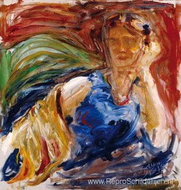 Portret van Phyllis Sjöström Portret van Phyllis Sjöström