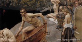Bij de rivier de Tuonela kun je studeren voor de fresco's van he Bij de rivier de Tuonela kun je studeren voor de fresco's van he