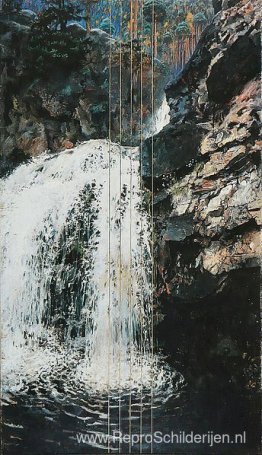 Mäntykoski-waterval Mäntykoski-waterval