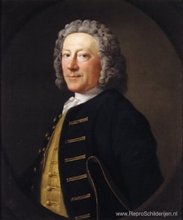 Portret van een marineofficier Portret van een marineofficier