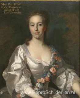 Hon. Mary Townshend, de dochter van Charles Townshend, 2de Burgg Hon. Mary Townshend, de dochter van Charles Townshend, 2de Burgg
