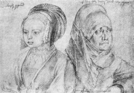 Een jong meisje uit Keulen en de vrouw van Dürer Een jong meisje uit Keulen en de vrouw van Dürer