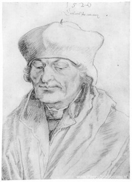 Portret van Erasmus van Rotterdam Portret van Erasmus van Rotterdam