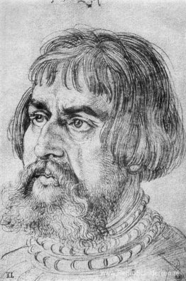 Portret van Lucas Cranach de Oude Portret van Lucas Cranach de Oude