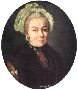 Portret van een onbekende dame Portret van een onbekende dame