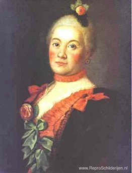 Portret van prinses TATrubetzkaya Portret van prinses TATrubetzkaya