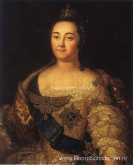 Portret van Elizabeth van Rusland Portret van Elizabeth van Rusland