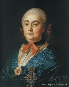 Portret van de hofdame A.M.Izmaylova Portret van de hofdame A.M.Izmaylova