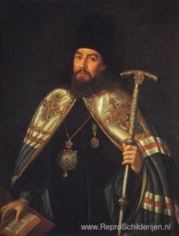 Portret van aartsbisschop Gavriil Petrov Portret van aartsbisschop Gavriil Petrov
