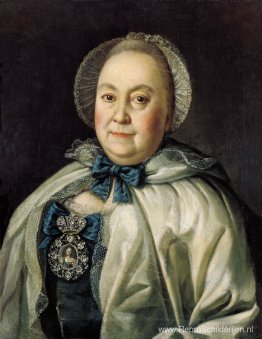 Portret van gravin M.A.Rumyantzeva Portret van gravin M.A.Rumyantzeva