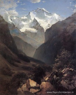 Type in de Zwitserse Alpen (Mount Small Ruhen) Type in de Zwitserse Alpen (Mount Small Ruhen)