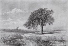 Landschap met een molen Landschap met een molen