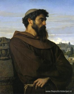 Een denker, een jonge Romeinse monnik Een denker, een jonge Romeinse monnik