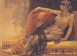 Cleopatra, voorbereidende studie voor 'Cleopatra Testing Poisons Cleopatra, voorbereidende studie voor 'Cleopatra Testing Poisons