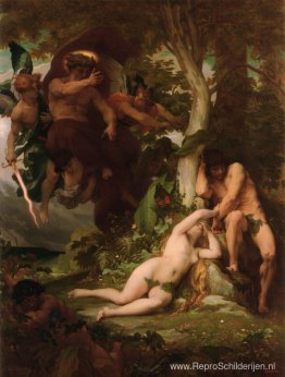De verdrijving van Adam en Eva uit de Tuin van het Paradijs De verdrijving van Adam en Eva uit de Tuin van het Paradijs