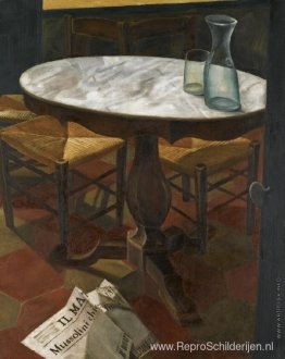 Stilleven met een tafel Stilleven met een tafel