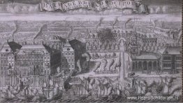 Het brengen van de Zweedse schepen naar Sint-Petersburg na de ov Het brengen van de Zweedse schepen naar Sint-Petersburg na de ov