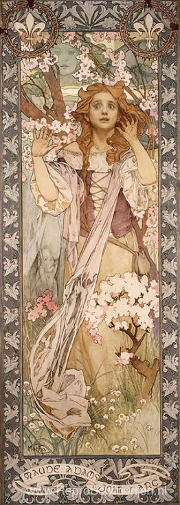 Maude Adams als Jeanne d'Arc Maude Adams als Jeanne d'Arc