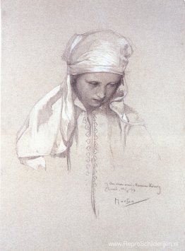 Portret van een meisje Portret van een meisje