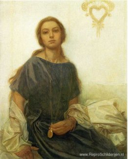 Portret van Jaroslava Portret van Jaroslava