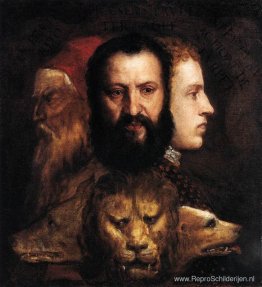 Allegorie van de tijd beheerst door voorzichtigheid Allegorie van de tijd beheerst door voorzichtigheid