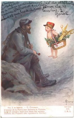 Liefde voor het vaderland zal hen de overwinning bezorgen Liefde voor het vaderland zal hen de overwinning bezorgen