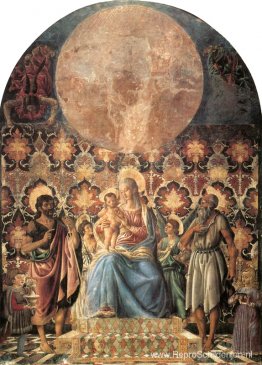 Madonna en Kind met Heiligen Madonna en Kind met Heiligen